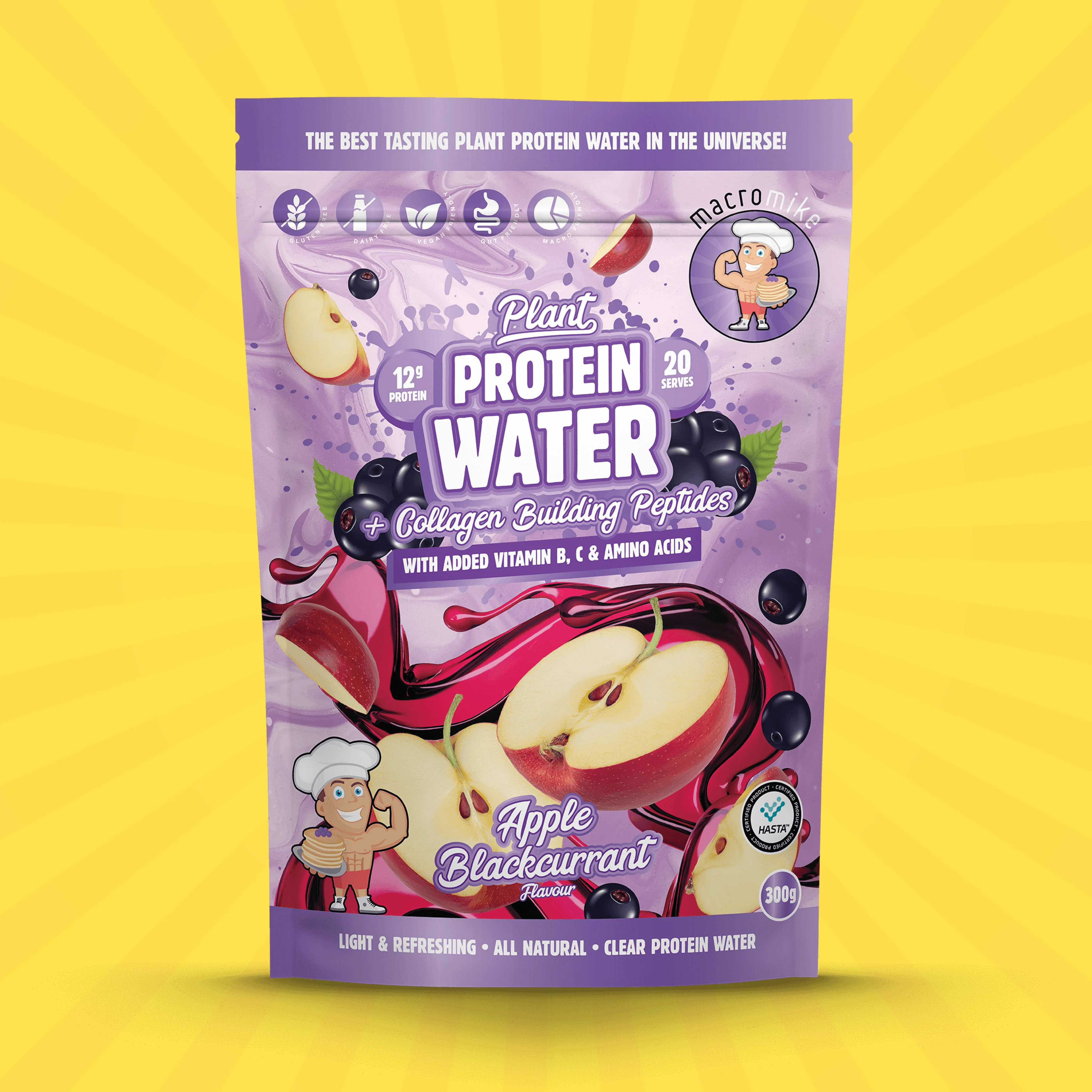 Apple Blackcurrant Plant Protein Water (300g Bag) - Image 3