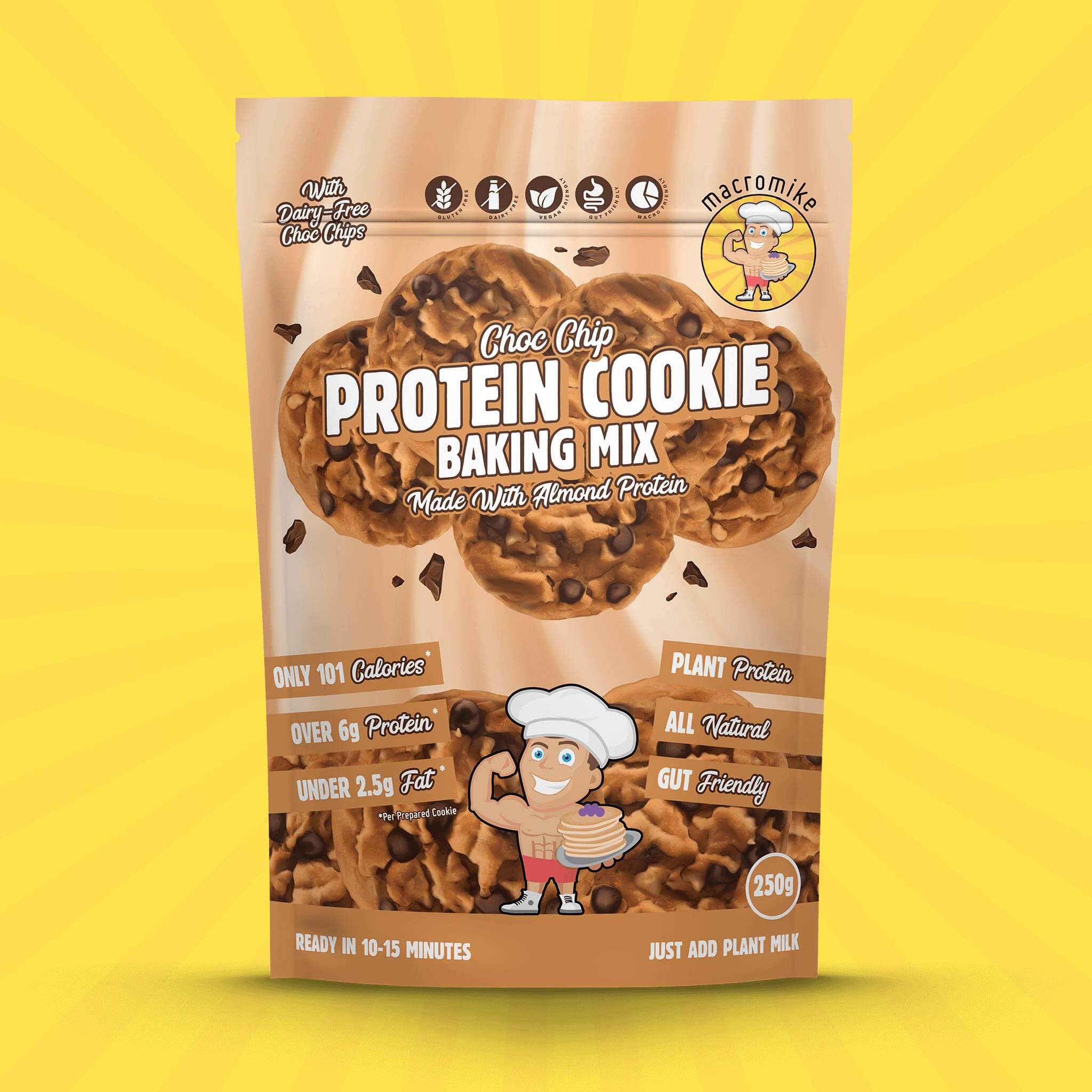 Choc Chip Cookie Baking Mix (250g Bag) - Image 3