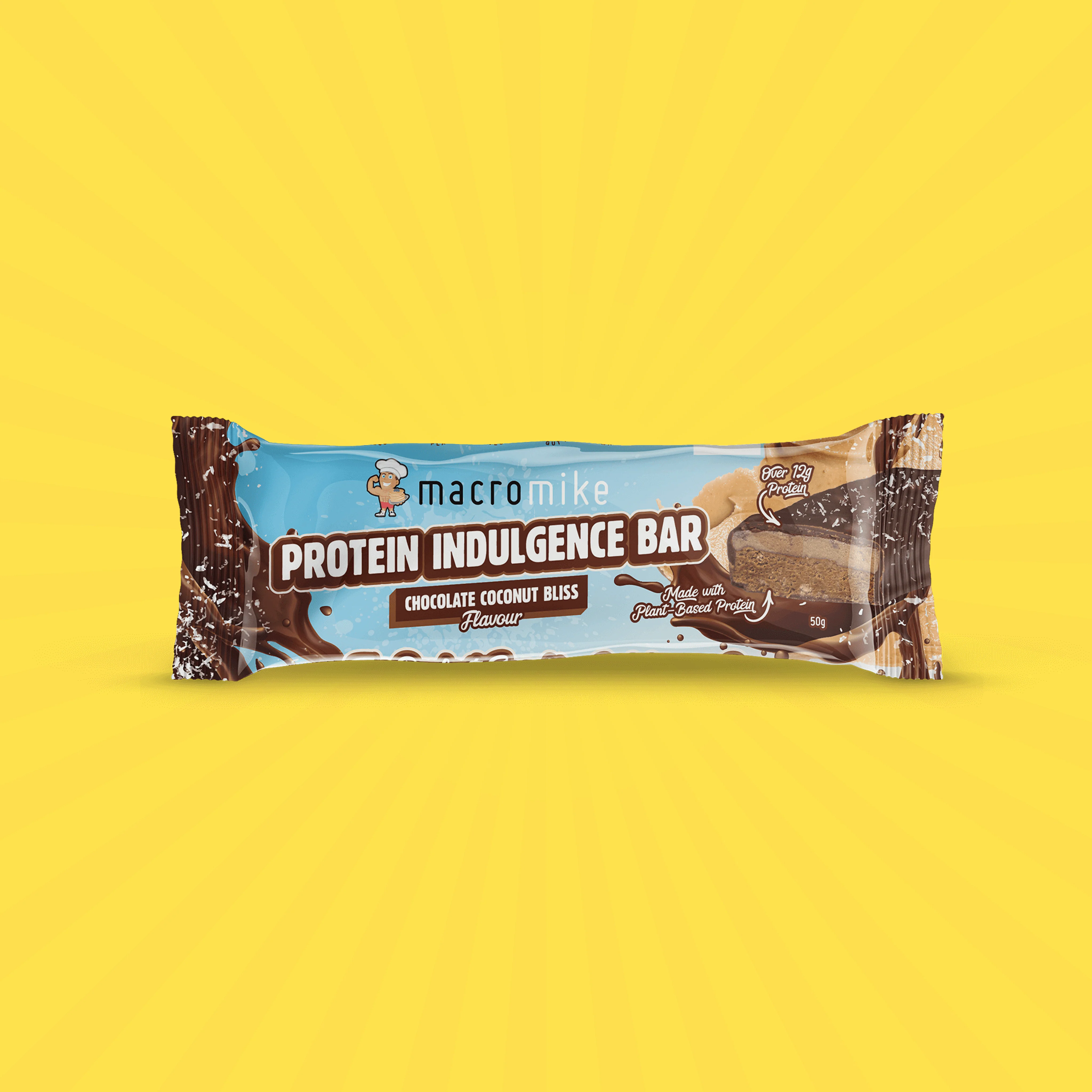 Chocolate Coconut Bliss Protein Indulgence Bar (1 x 50g) - Image 3