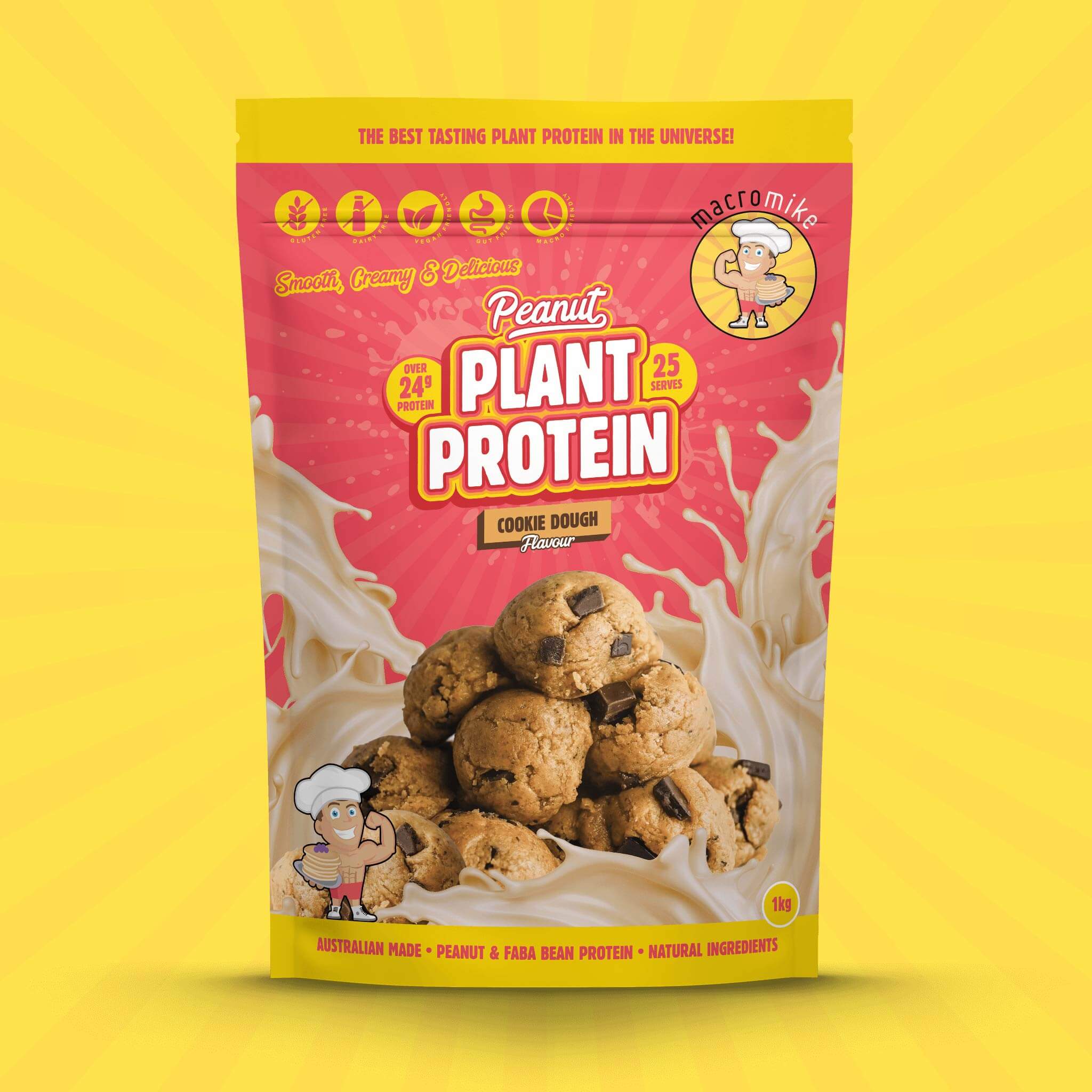 Cookie Dough Peanut Butter Protein (1kg Bag) - Image 3