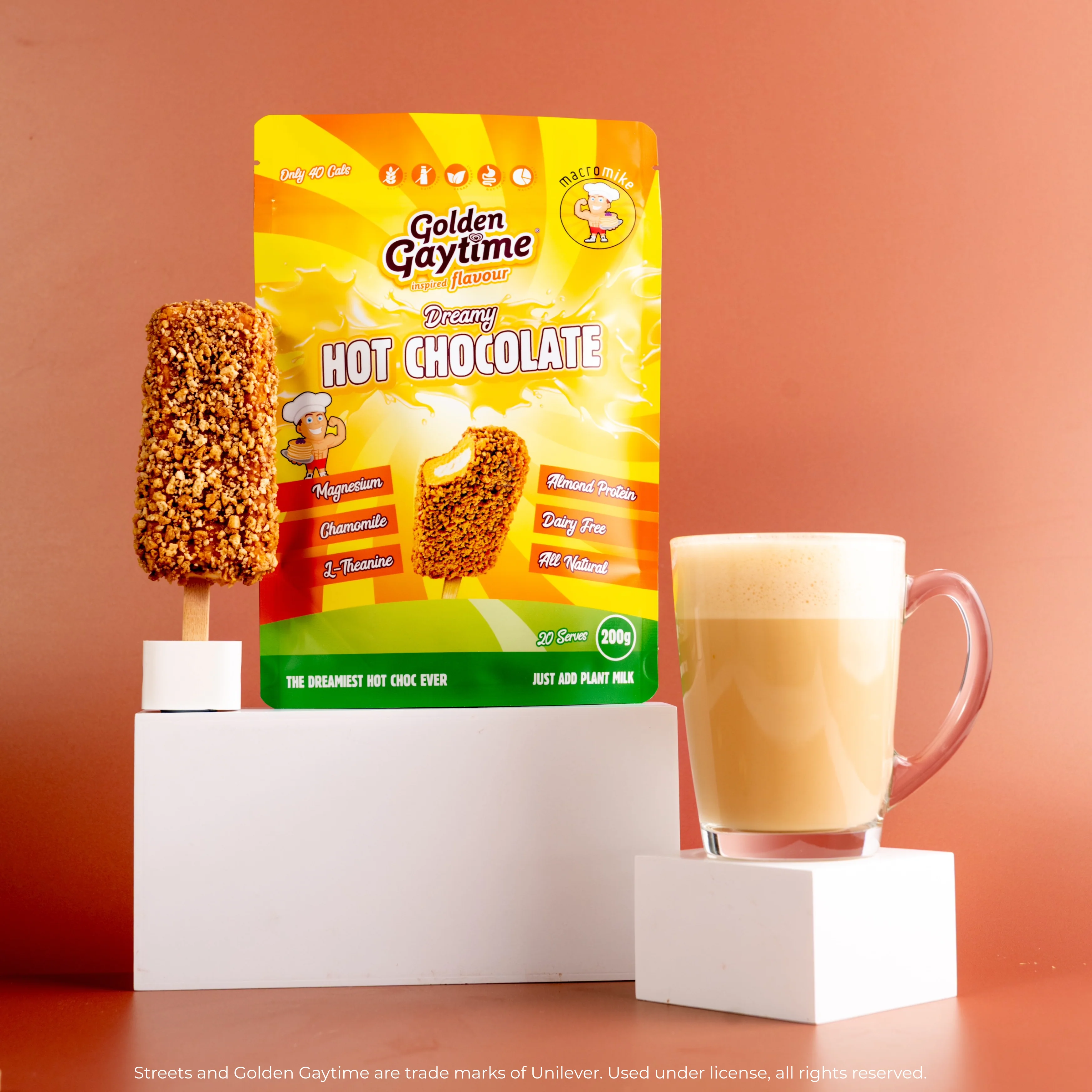 Macro Mike x Golden Gaytime Dreamy Hot Chocolate (200g Bag) - Image 3