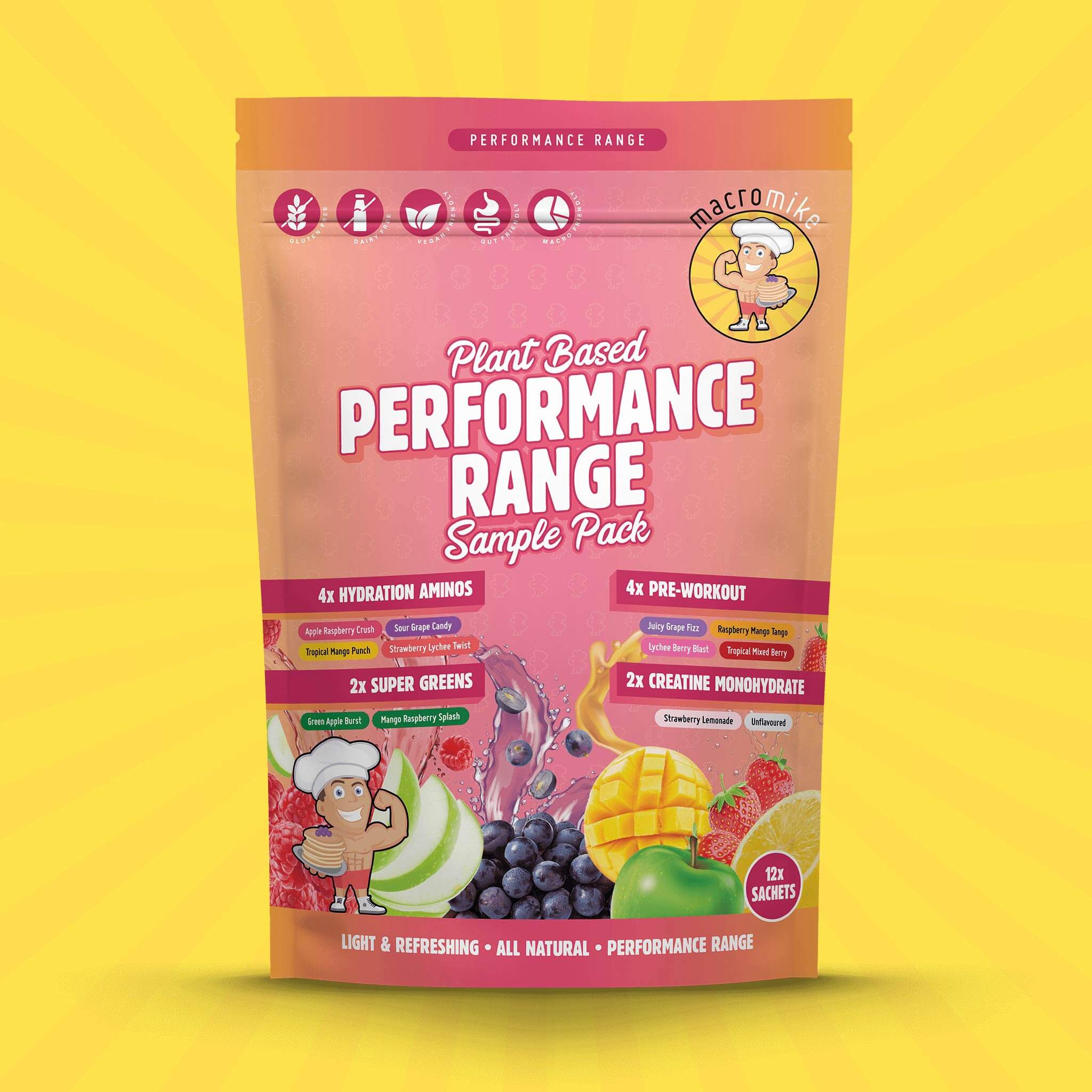 All Natural Performance Range Sample Pack (12 x Sachets) - Image 5